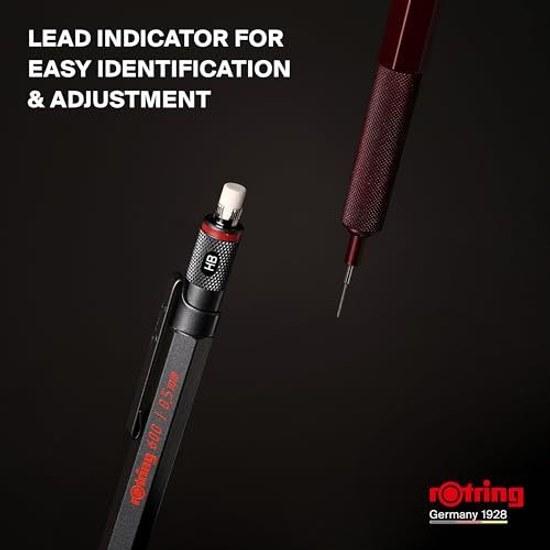 Механический карандаш rOtring 600 Dark Stone 0.5 мм в подарочной упаковке