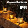 Солнечный фонарь-свеча, уличный светодиодный солнечный фонарь IP44, водонепроницаемый подвесной фонарь с автоматическим включением/выключением, солнечный ландшафтный светильник для двора