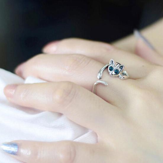 Открытое кольцо Стильные привлекательные легкие прочные милые аксессуары для колец для паба