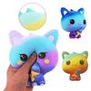 Squeeze Toy Flexible Relieve Stress Multi-Color Squishy Cat Decompression Toy Kids Toy