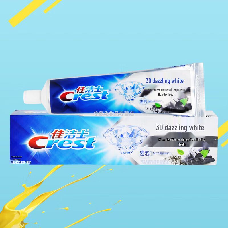 Crest 3D White Toothpaste with Micro Charcoal