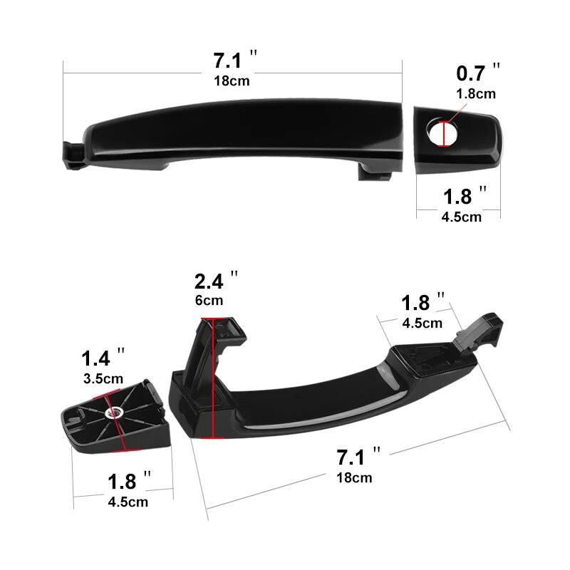 1 шт. слева и; Правая наружная ручка автомобиля, чаша для Chevrolet AVEO Captiva, наружная дверная ручка Saturn Vue, наружная дверная ручка