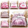 Новый комплект постельного белья Crown Односпальный Двуспальный Принцесса Комната Наволочка и Пододеяльник 2/3 Милый узор Украшение дома для комнаты девочки