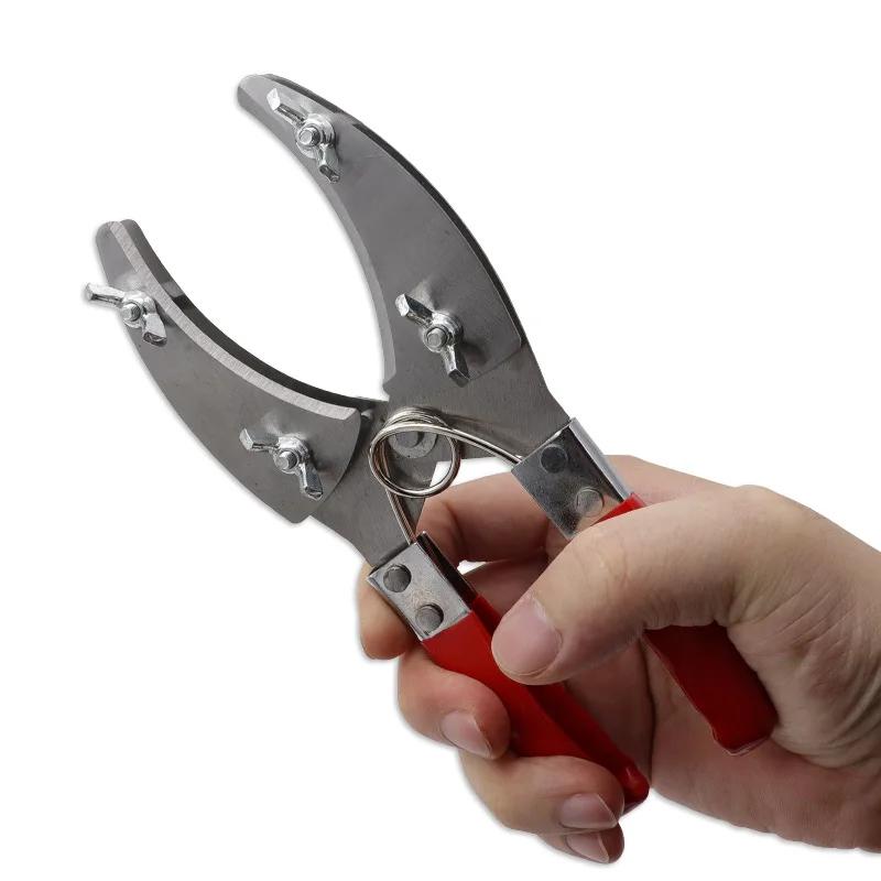 Инструмент для прививки, острое лезвие из нержавеющей стали, шкив для снятия веток, нож для кольцевания плодовых деревьев, садовые ножницы с пластиковой ручкой