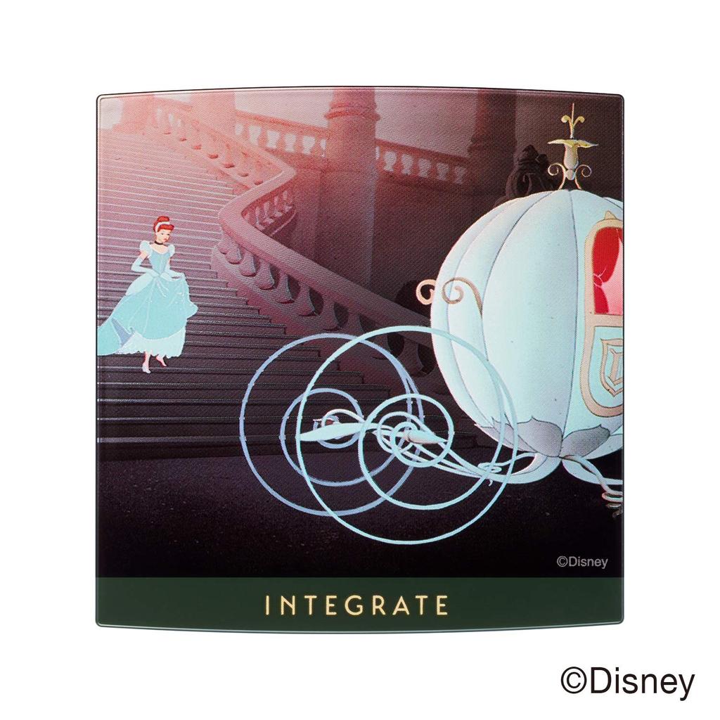 Integrate Pro Finish Foundation Special Set C Limited Design Refill Limited Design Case Ocher 10 10g "Cinderella" + "Cinderella" (x 1)