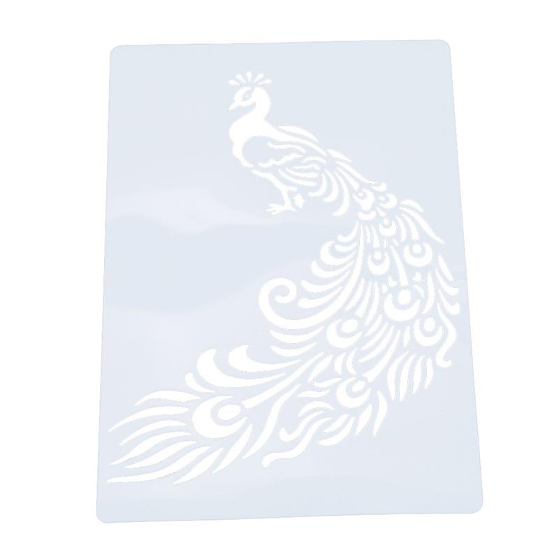 DIY ремесло многослойные трафареты шаблон для рисования стен трафарет для рисования