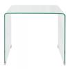 Contemporary Coffee Table In Tempered Glass - VIDAXL - 49.5 X 50 X 45 Cm - Transparent