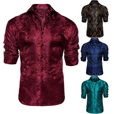 Мужская шёлковая рубашка