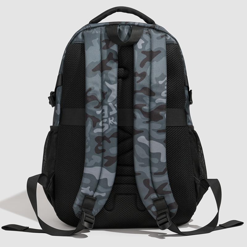 Мужской рюкзак большой вместимости, школьный рюкзак для ученика средней школы, камуфляжный принт, рюкзак для компьютера