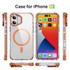 Прозрачный чехол для iPhone 17 с крышкой-подставкой для объектива, совместимый с MagSafe