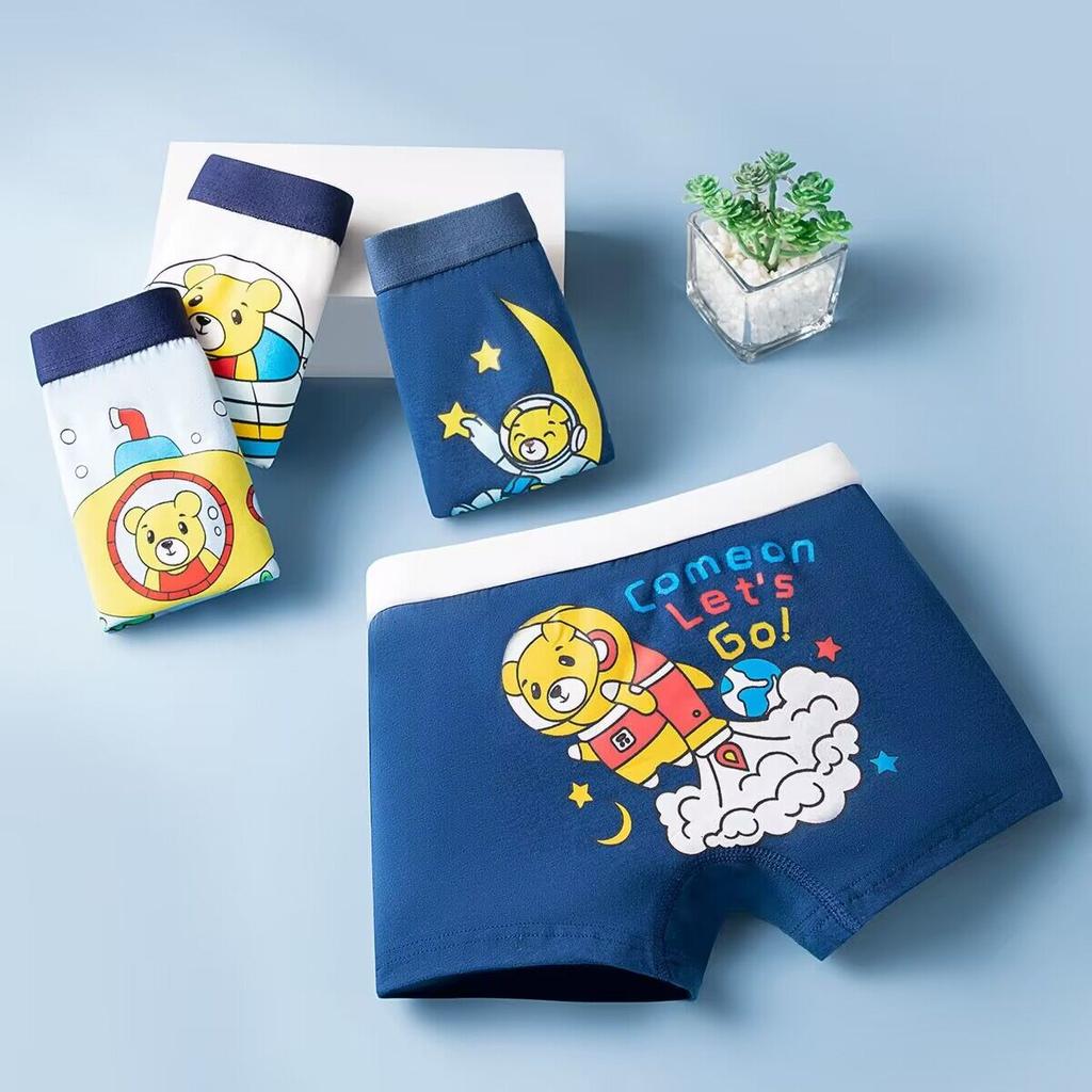 4 шт./лот, трусики для мальчиков, трусы для детей, детское нижнее белье, одежда, детское нижнее белье, хлопковое нижнее белье, боксеры, От 3 до 12 лет