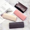 Fashion Portable Waterproof Glasses Box PU Leather Eyeglasses Case Glasses Holder