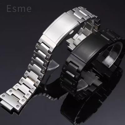 Для часов Casio EFB-680/ECB-10YD Стальной браслет Выпуклый интерфейс Ремешок для часов из нержавеющей стали Мужские аксессуары для часов 14x26 мм