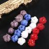 Making Bracelet Making Kit Bell Orchid Liuli Beads Flower Bud Beads Ancient Style Lampwork Beads