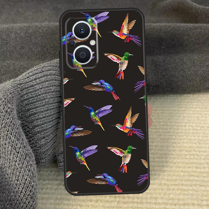 Hummingbird Cover For OPPO Reno 8 Lite 8T 14F 13F 12F 11F 14 13 12 11 10 Pro OPPO Find X9 X8 X5 Pro Case