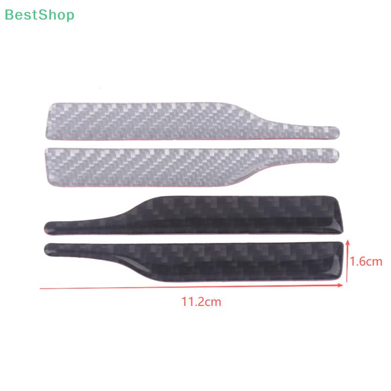 2Pcs Rearview Mirror Anti-collision Strip Anti-scratch Strip Car Decoration Reflective Sticker Auto Parts