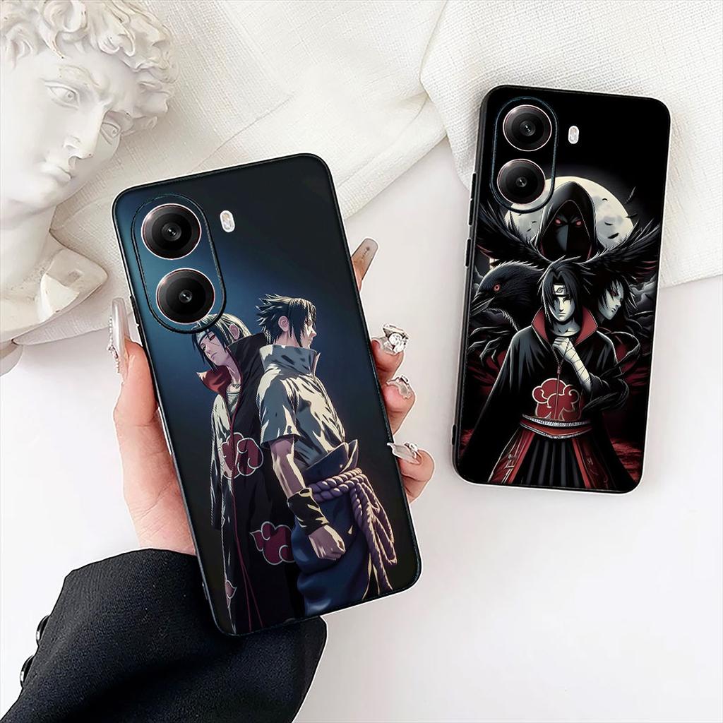Itachi Uchiha Shisui Sasuke Narutos Cover for Xiaomi Poco C85 C65 C75 X7 X6 M6 M8 F7 F8 Ultra F6 Pro Casing Coque Case