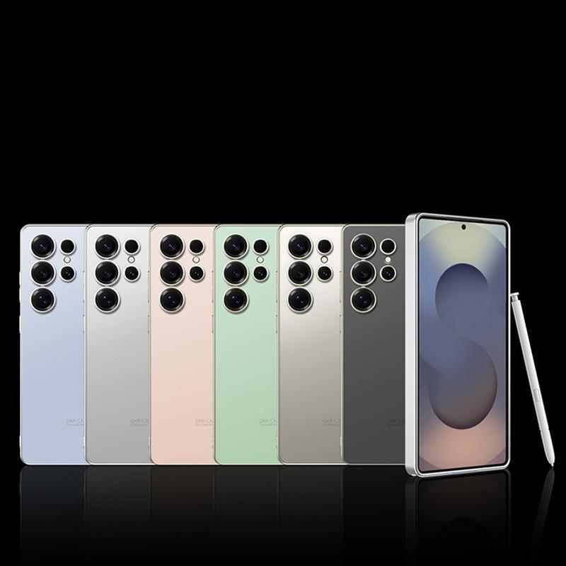 Подходит для чехла для мобильного телефона Samsung S25 Ultra, ощущение кожи AG, защитный чехол для Galaxy S25U, имитация ощущения голого металла, инс