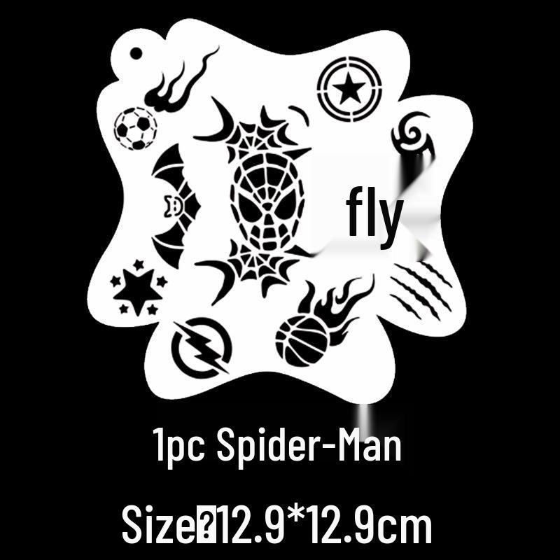 Кружевной трафарет для боди-арта