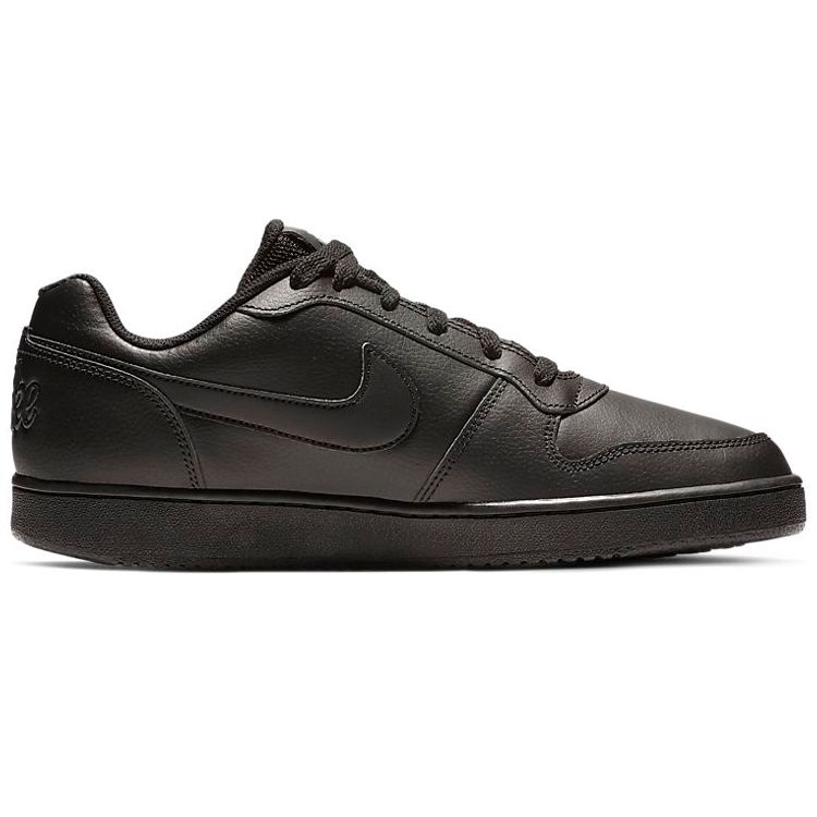 Nike Ebernon Low Triple Черные мужские кроссовки AQ1775-003