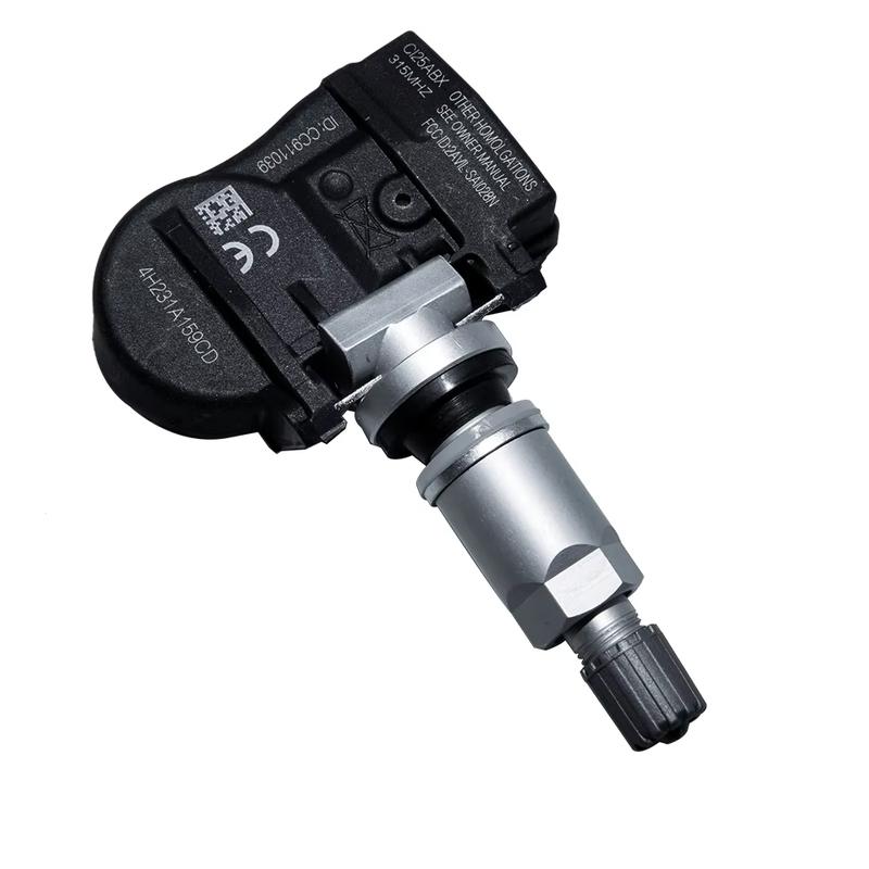 4Pcs 315Mhz New TPMS Tire Pressure Monitoring Sensor For Jaguar 04-15 Xf Xfr X-Type Xk Xkr Xj8 Xjr C2C41656 4H231A159CE YB06T1D