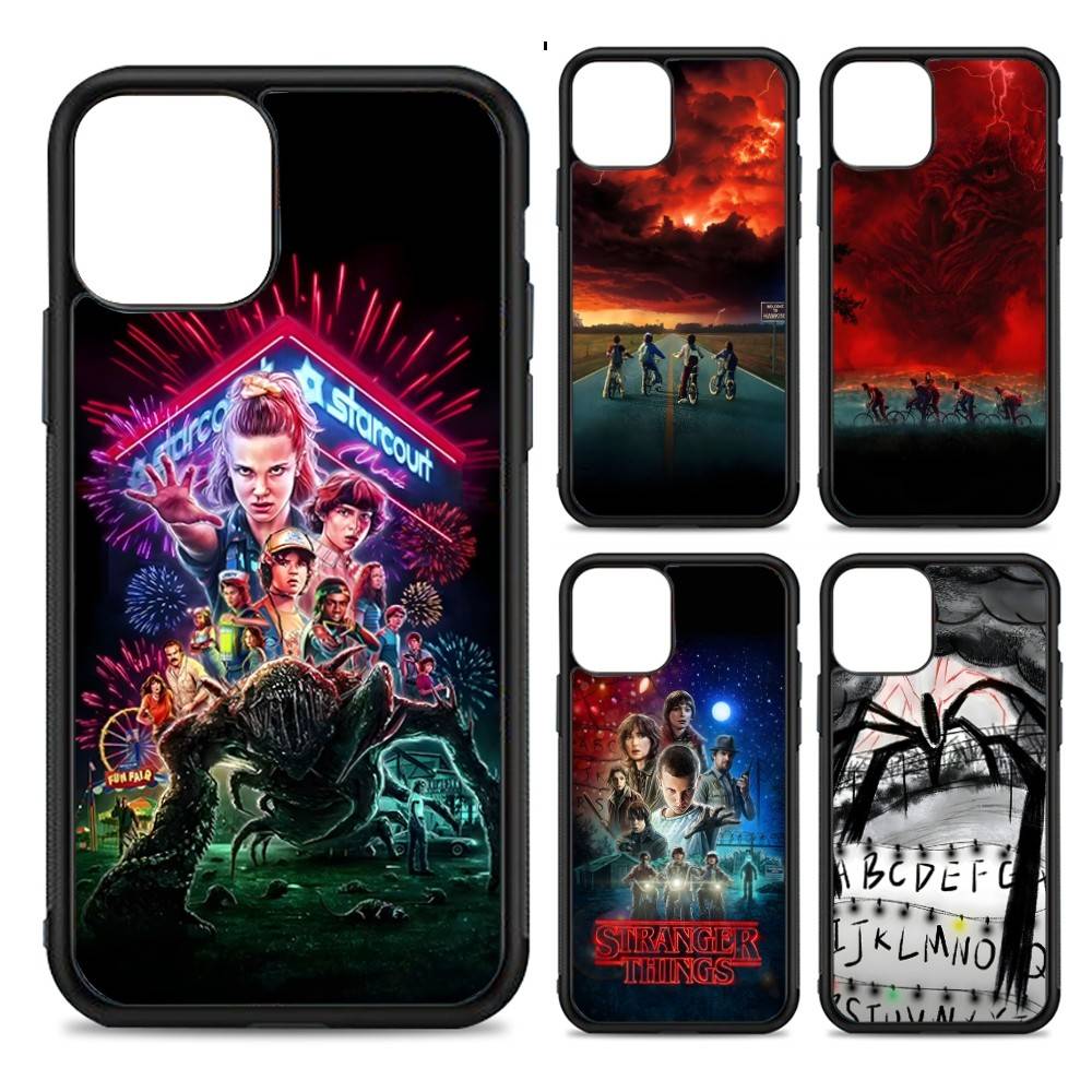 Горячий чехол для телефона S-Stranger T-Things Для IPhone 17 16 Pro Max Air 13 12 Mini 14 15 Plus 11 PC+TPU Задняя крышка