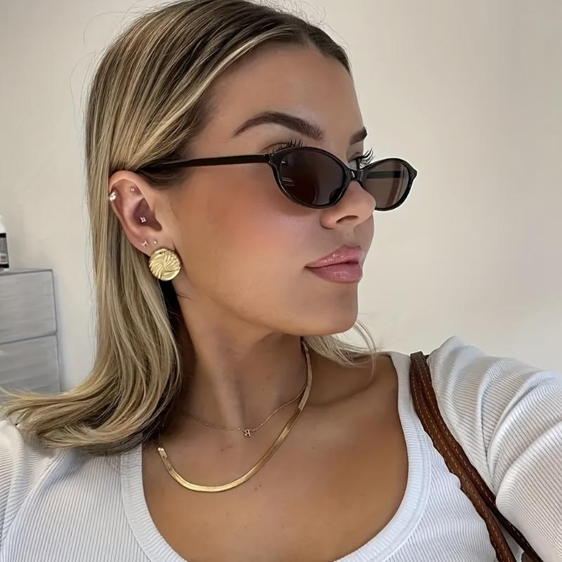 3 шт. Винтажные очки в овальной оправе, подходящие как для мужчин, так и для женщин, повседневные и универсальные, идеально подходящие для вечеринок, идеальный выбор для подарка