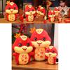 Adorable Plush Snake Year Mascot Soft Toy For New Year Festival Gifts And Home Dcor