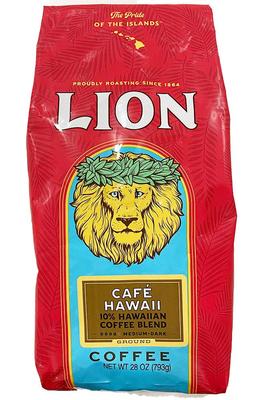Lion Cofe Hawaii Lion Cafe Hawaii Кофе средней темной обжарки 793 г x 4 упаковки (порошок)