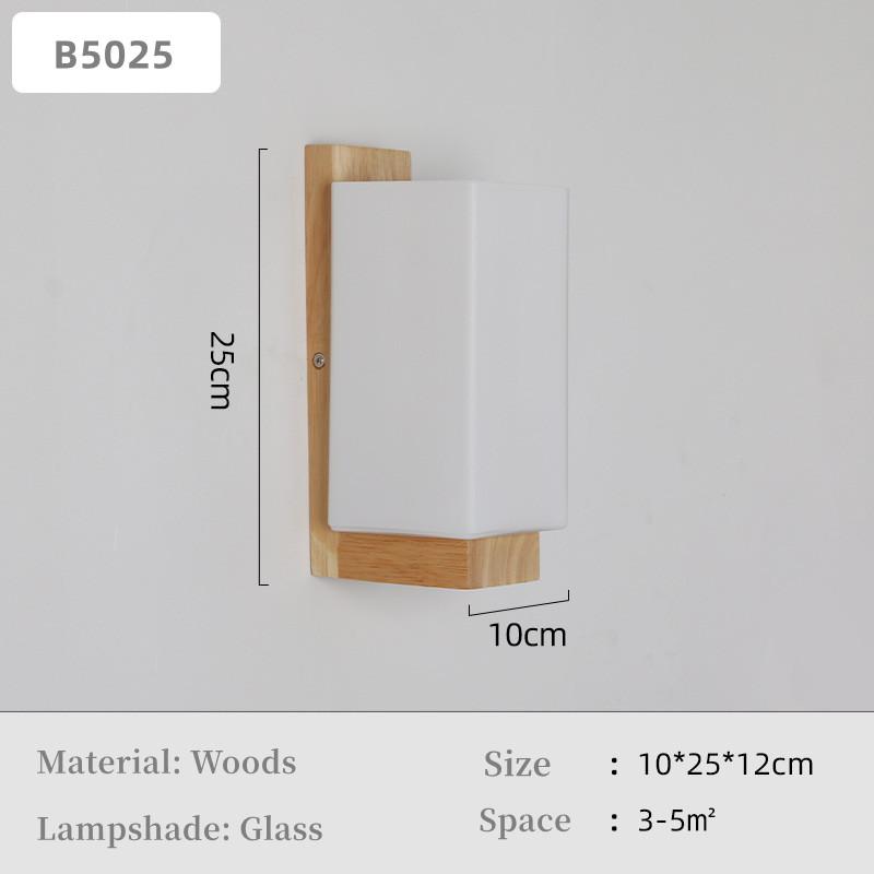 Светодиодные деревянные настенные светильники для спальни, прикроватные настенные бра для дома, гостиной, прохода, балкона, коридора, ночники E27