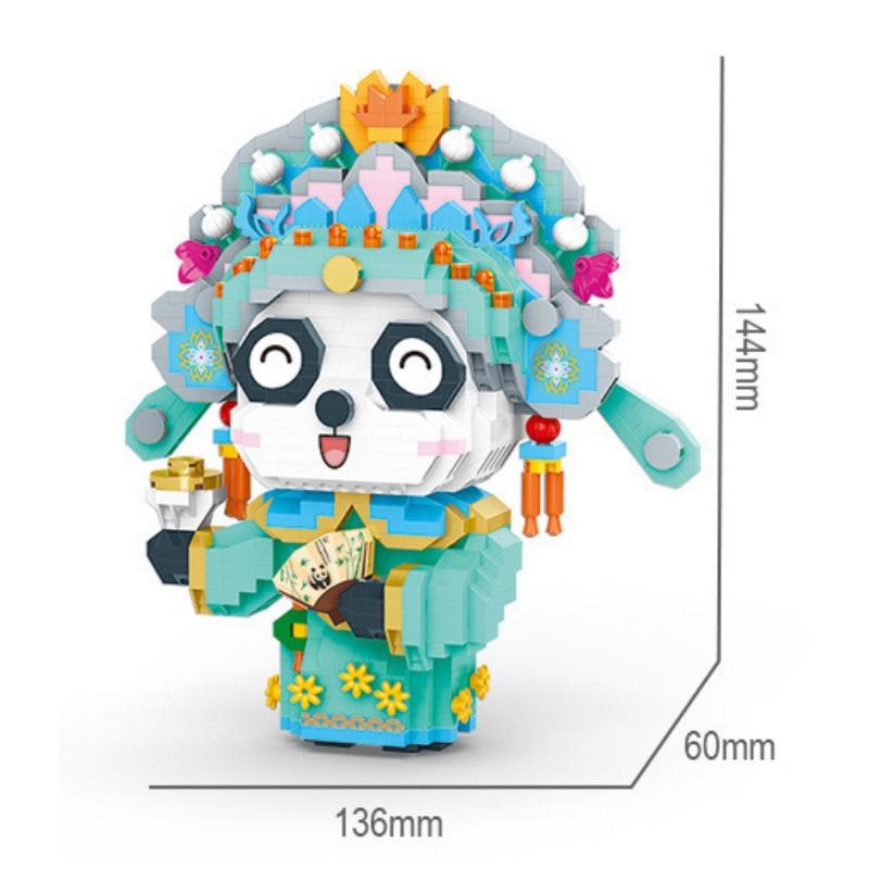 Children's Building Blocks Panda Toys Good Guy