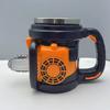 Кружка-бензопила с внутренним слоем из нержавеющей стали 304 и внешним слоем из смолы, термостойкая дорожная кружка, уникальный подарок для любителей активного отдыха