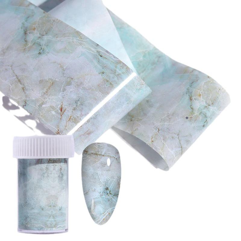 Переводная бумага для дизайна ногтей, чернила, размазывание, мраморный узор, облако, звездное небо, наклейка, японское украшение своими руками, 100 см