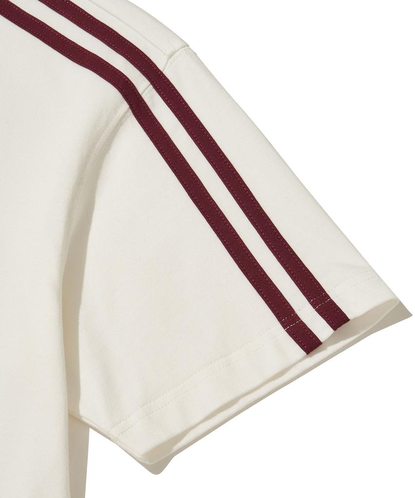 URBANDTYPE Football Jersey T-Shirt_White/Burgundy