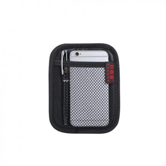 Car Storage Net Bag Leather Pocket Multi-use Seat Organizer Phone Hanging Bags