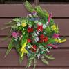 Decorative Wreath Texas Wildflower Wreath Artificial Wreath Front Door Home Decor 17.7in