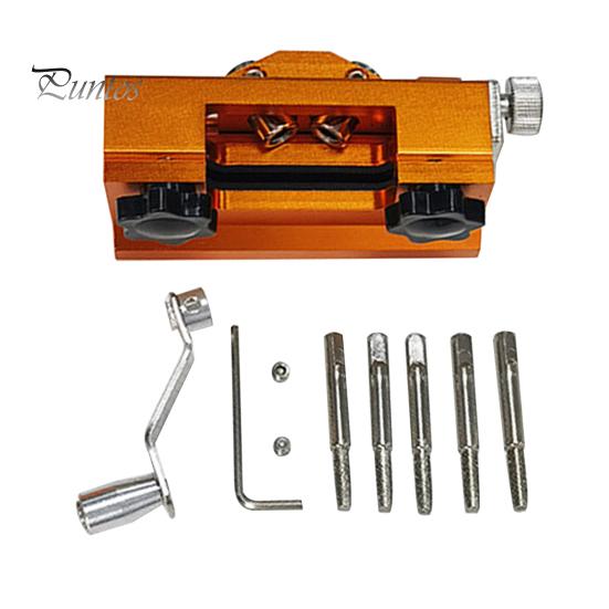 Точилка для бензопилы с гаечными ключами Компактный размер Съемный портативный набор приспособлений для заточки зубов цепной пилы с ручным управлением