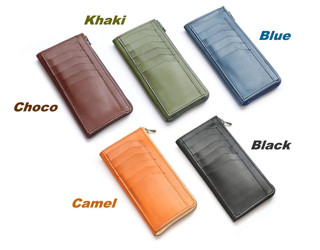 FRAGMAN кошелек на молнии, очень маленький, для мужчин и женщин, сделан в Японии из натуральной кожи Точиги верблюжьего цвета.