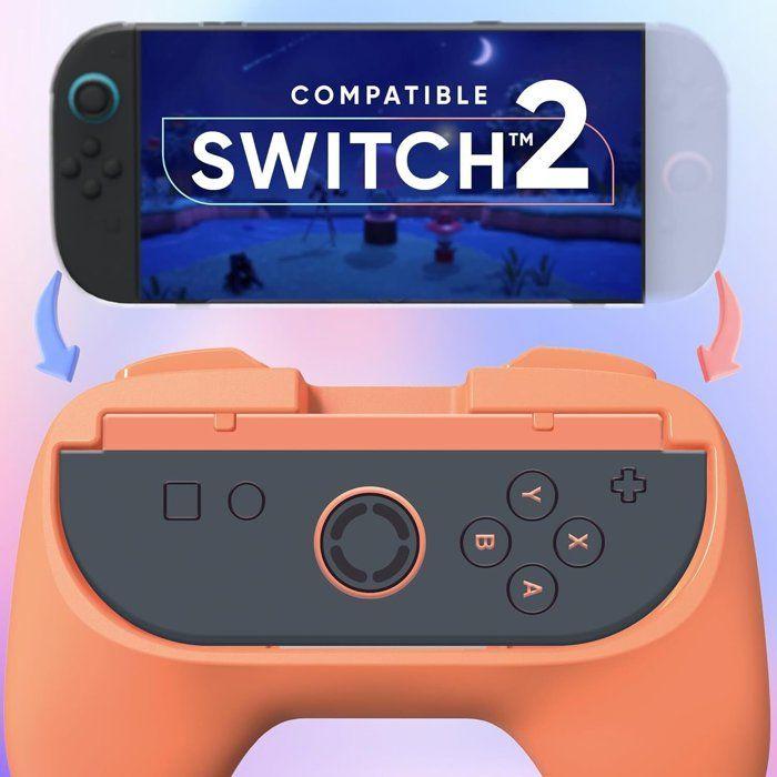 Pack de poignées - Oniverse - Kit de 2 grips - Ergonomiques - Compatible Joy-Con - Nintendo Switch 2