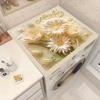 Однотонные чехлы от пыли для стиральной машины и холодильника: Коврик из диатомитовой грязи, впитывающий, нескользящий, грязеотталкивающий