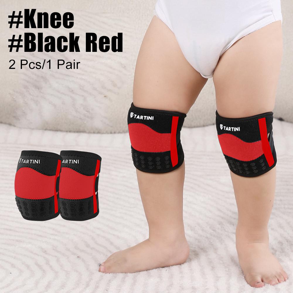 1 пара детских наколенников и налокотников для ползания, регулируемые наколенники, защита локтей и коленей для малыша, ползающего ребенка, для девочки и мальчика