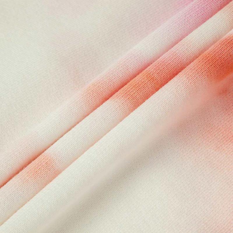 Puma Mmq Series Tie Dye Hoodie With Drawstring Unisex Tops White 539575-02