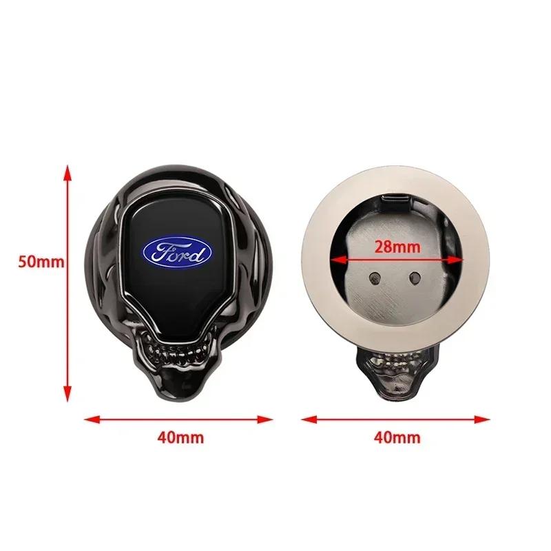 AJV1 Кнопка Start-Stop для автомобиля, интерьер, для Ford Ranger Kuga Mustang Focus MK2 MK3 MK7 Ecosport Fiesta F150 Edge, Защитная наклейка