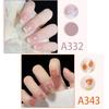 24 шт. Модные накладные ногти с гелевым клеем, съемные накладные ногти, полное покрытие, искусственные накладные ногти для ношения