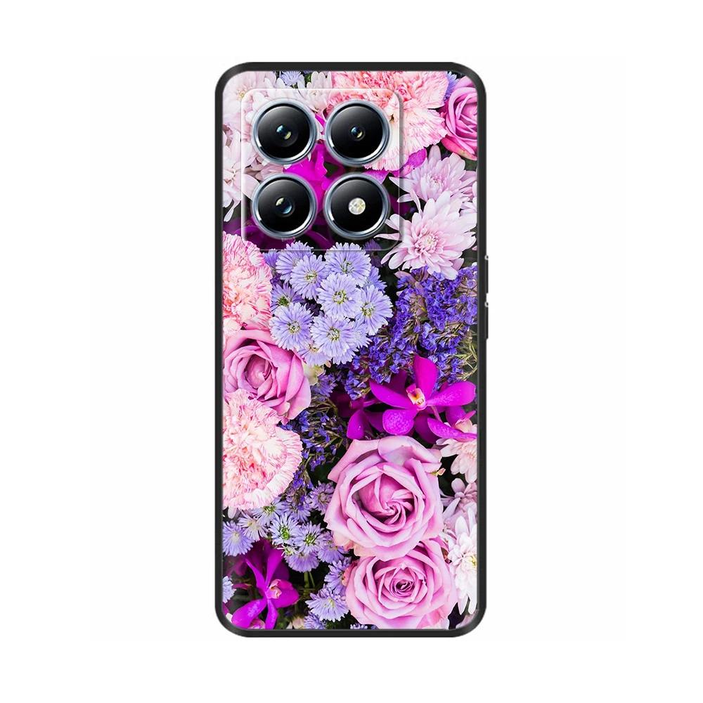 Для Xiaomi Mi 14T Pro Чехол Мягкий Жидкий Силикон Защита Задняя Крышка для Xiaomi 14T Pro Mi14T 5G Чехлы Расписные Мультяшные Фундас