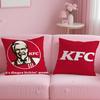 Бренд быстрого питания Kentucky Fried Chicken Наволочка Мягкая Легко стирающаяся Чехол для подушки Универсальный для дивана кровати путешествий и офиса
