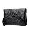 Crocodile Pattern Men's Large Capacity Leather Clutch Wallet