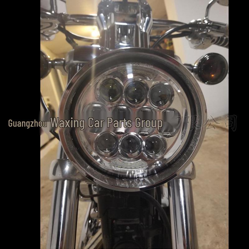 5.75" светодиодная фара Harley, 80 Вт, регулируемый дальний/ближний свет для модифицированных моделей