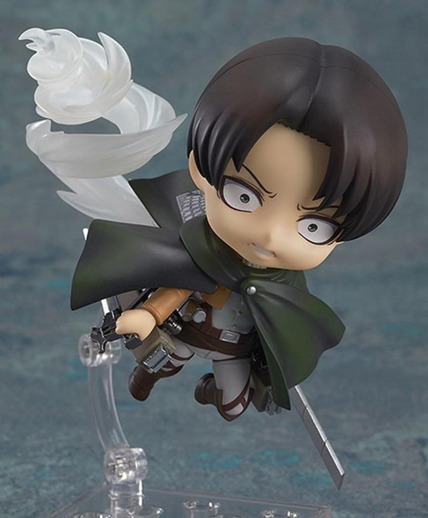 Nendoroid Attack on Titan Леви окрашенная подвижная фигурка перепродажа немасштабная ABS&PVC