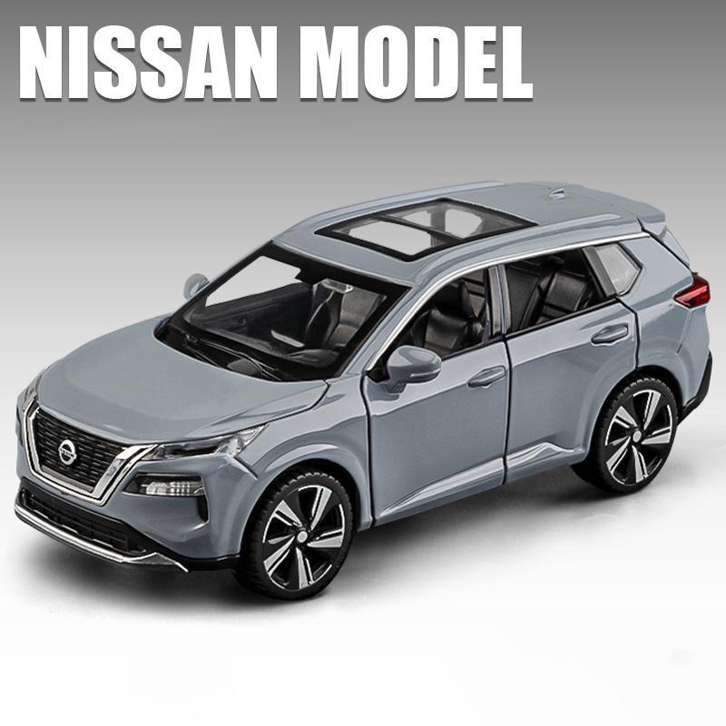 1/32 Nissan X-Trail внедорожник литые игрушечные машинки и транспортные средства модель автомобиля звуковые и световые машинки игрушки для детей подарки